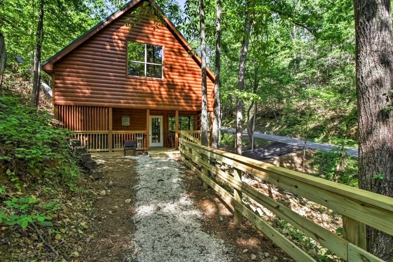 Gatlinburg Cabin With Hot Tub 5 Mi To Downtown Extérieur photo