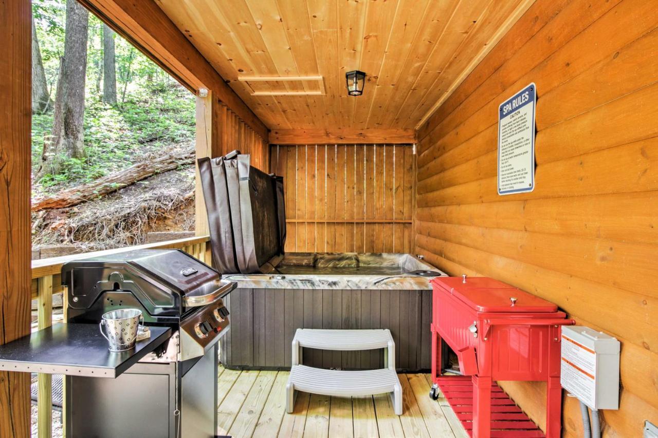Gatlinburg Cabin With Hot Tub 5 Mi To Downtown Extérieur photo
